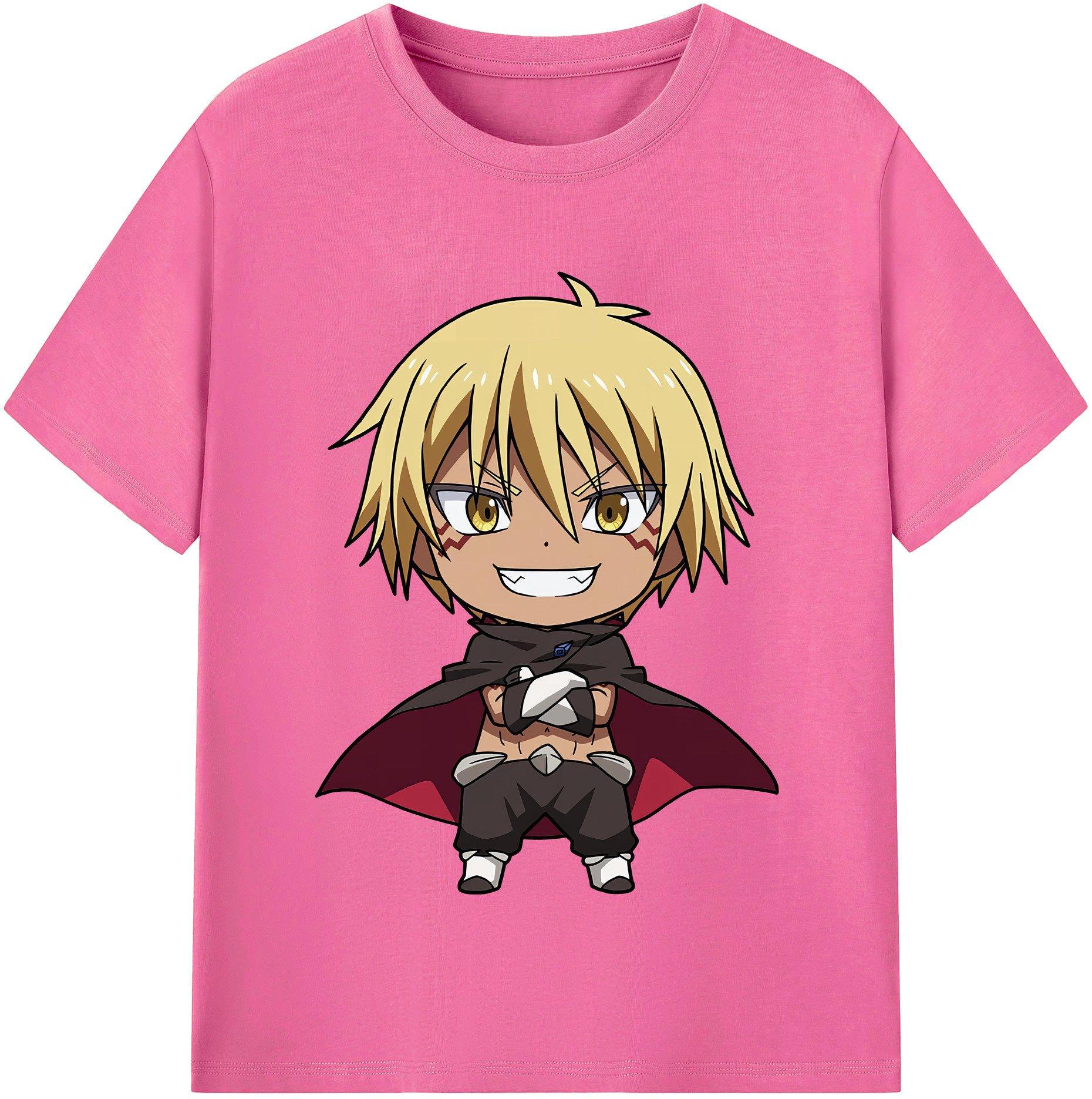 （画像用） 転スラ Regarding Reincarnated to Slime レディースカジュアルプリントTシャツ（綿100％）